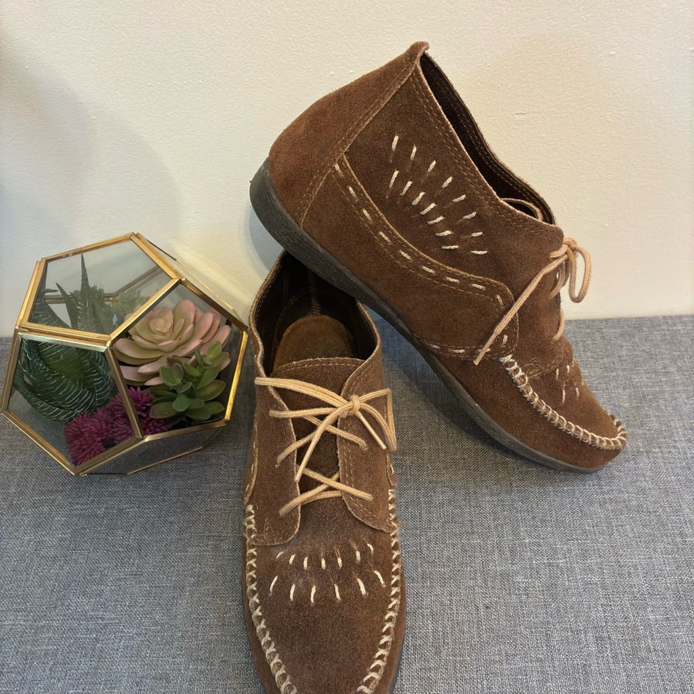 Brown Suede Women’s Shoes
